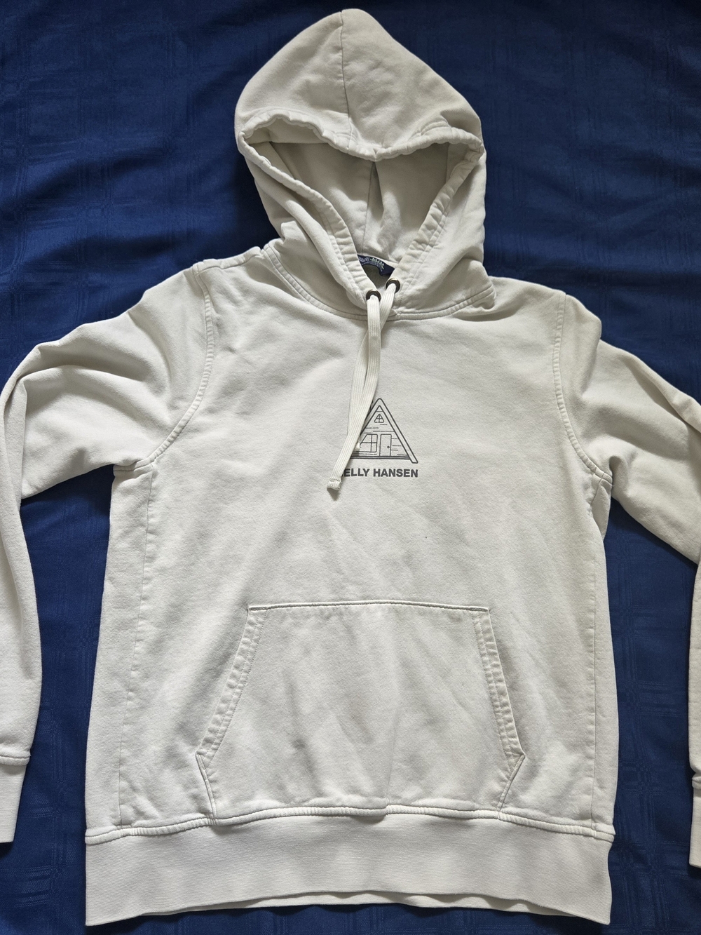 Helly Hansen Off-White Logo Hoodie